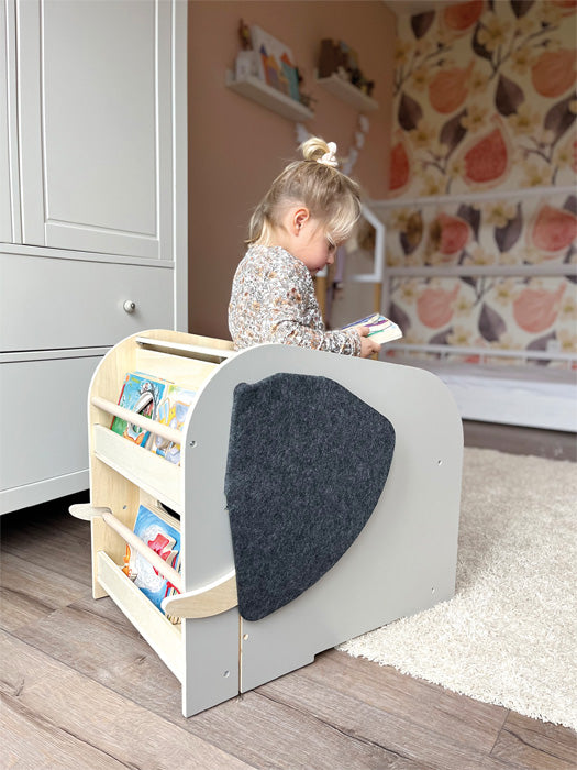 Spielzeugbox mit Sitz & Rollen „Elefant – Wildlife“