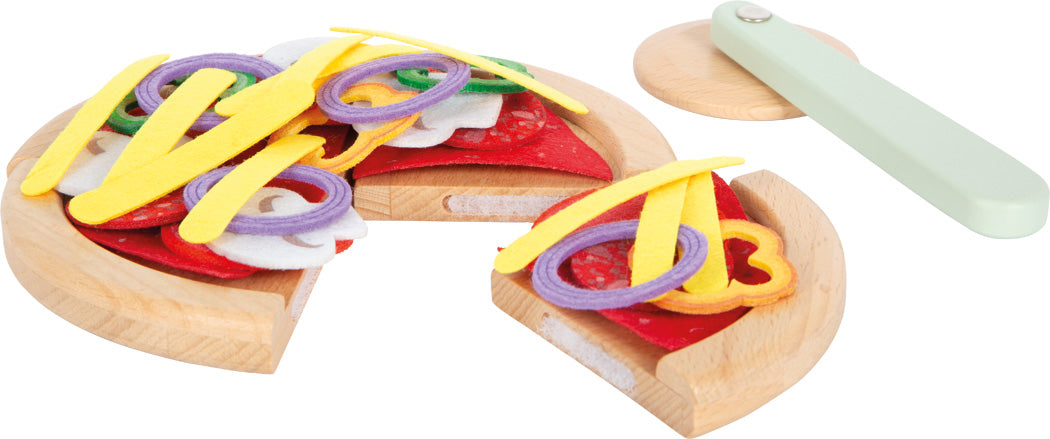Pizzeria-Set aus Holz – Kreatives Rollenspiel für kleine Küchenchefs