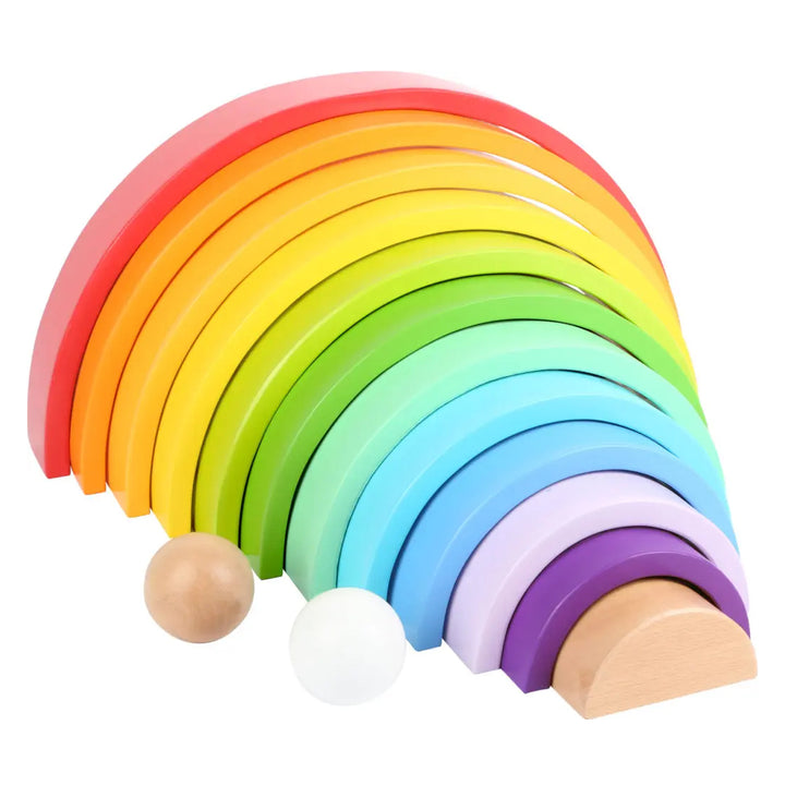 Regenbogenpuzzle XXL bunt